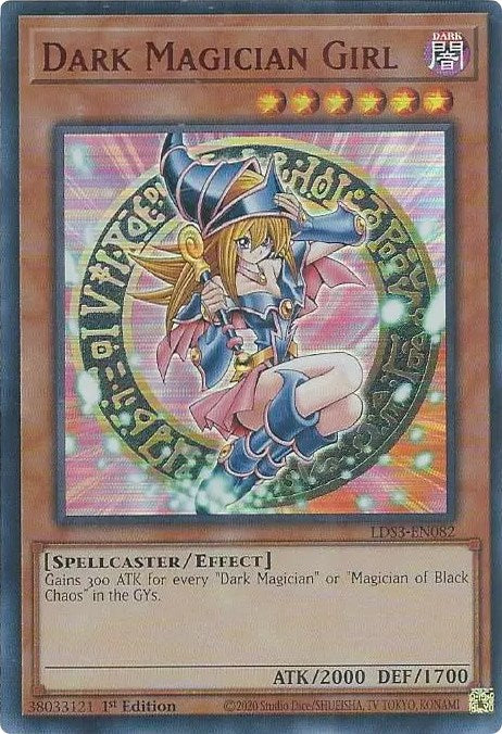 Dark Magician Girl (Red) [LDS3-EN082] Ultra Rare | Dragon's Lair Comics and Fantasy Houston TX