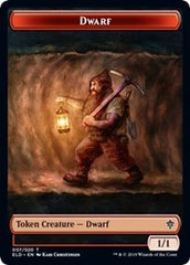 Dwarf // Food (17) Double-Sided Token [Throne of Eldraine Tokens] | Dragon's Lair Comics and Fantasy Houston TX