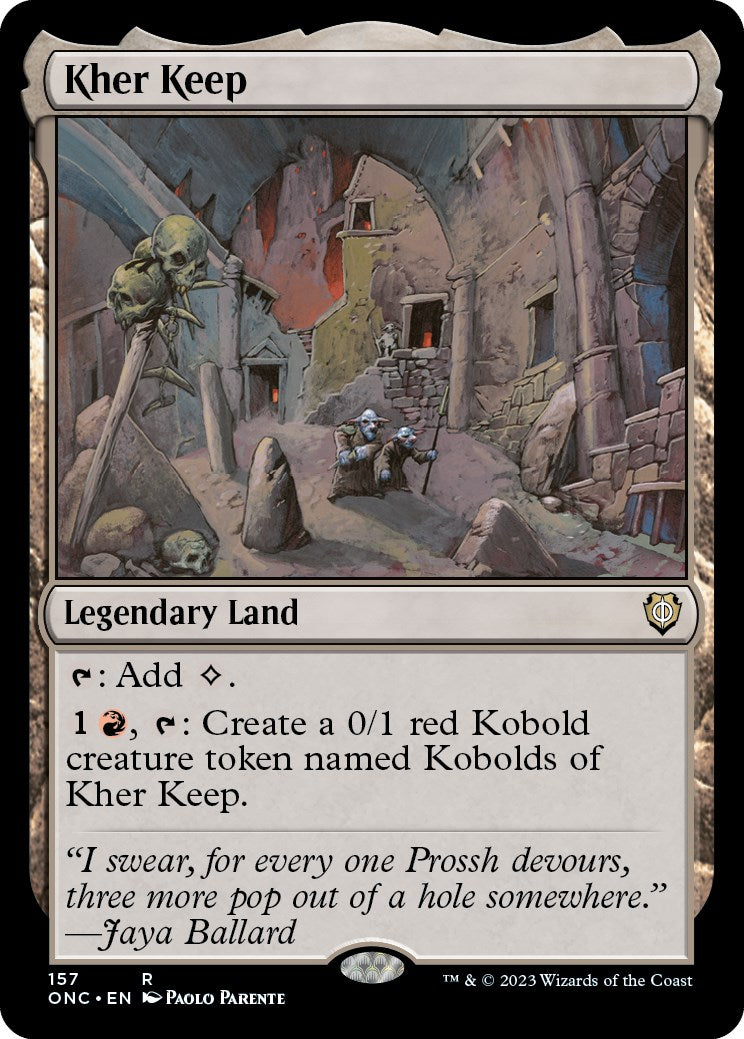 Kher Keep [Phyrexia: All Will Be One Commander] | Dragon's Lair Comics and Fantasy Houston TX