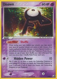 Unown (F) (F/28) [EX: Unseen Forces] | Dragon's Lair Comics and Fantasy Houston TX