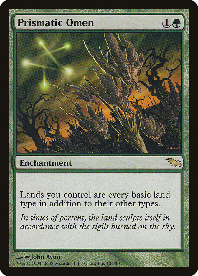 Prismatic Omen [Shadowmoor] | Dragon's Lair Comics and Fantasy Houston TX