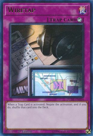 Wiretap [DUDE-EN054] Ultra Rare | Dragon's Lair Comics and Fantasy Houston TX