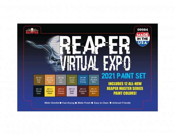 Reaper Master Series Paints: ReaperCon 2021 Paint Set | Dragon's Lair Comics and Fantasy Houston TX