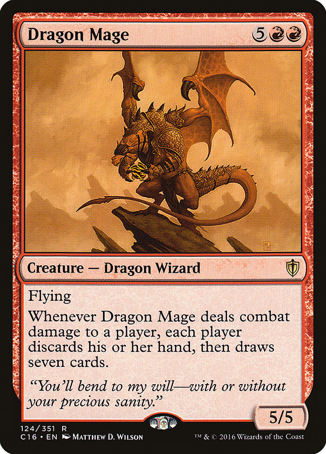 Dragon Mage [Commander 2016] | Dragon's Lair Comics and Fantasy Houston TX