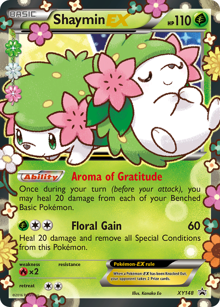 Shaymin EX (XY148) [XY: Black Star Promos] | Dragon's Lair Comics and Fantasy Houston TX