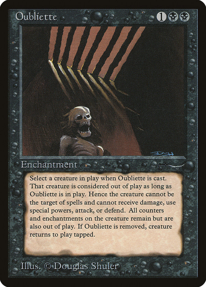 Oubliette (Light Mana Cost) [Arabian Nights] | Dragon's Lair Comics and Fantasy Houston TX