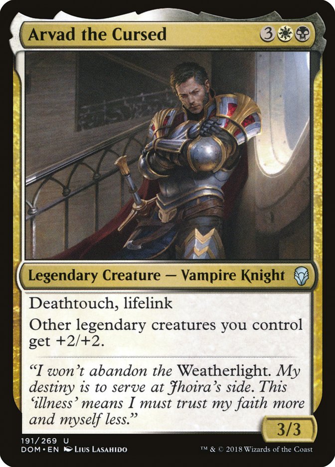 Arvad the Cursed [Dominaria] | Dragon's Lair Comics and Fantasy Houston TX