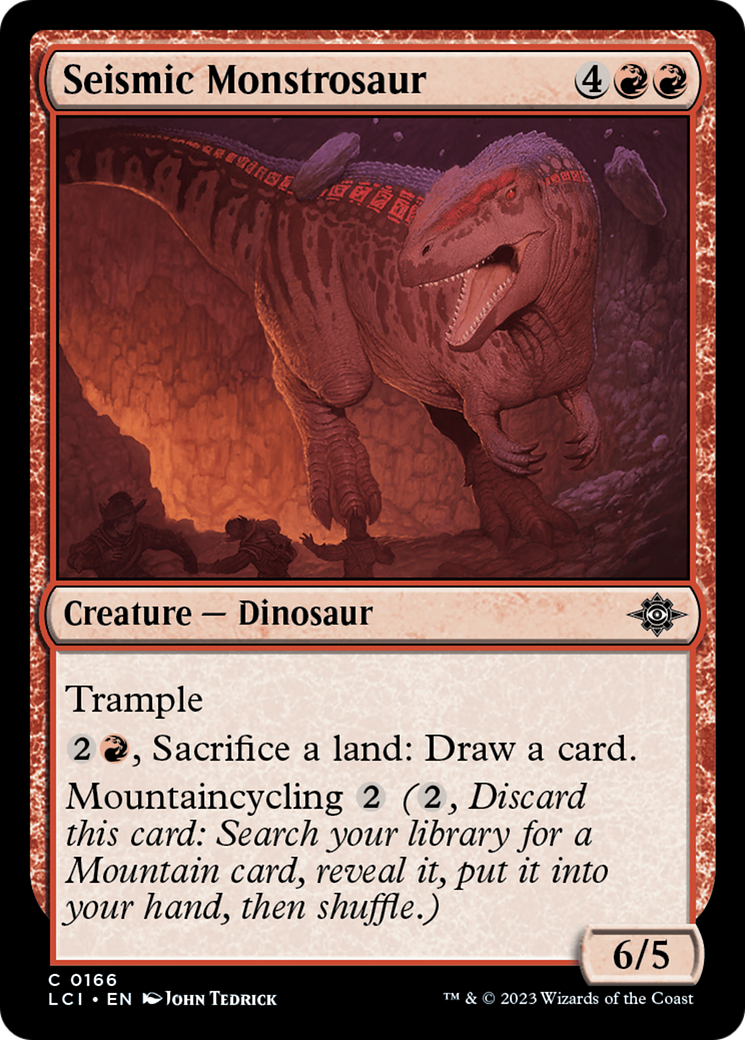 Seismic Monstrosaur [The Lost Caverns of Ixalan] | Dragon's Lair Comics and Fantasy Houston TX