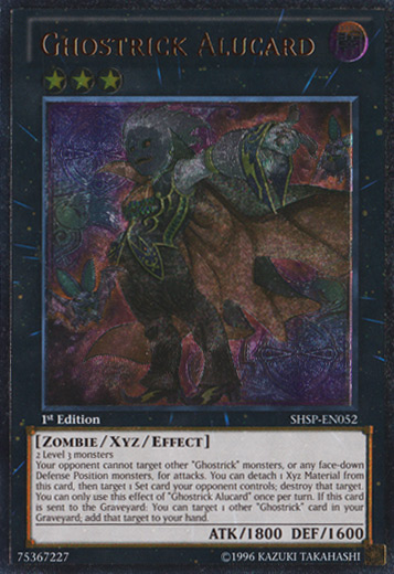 Ghostrick Alucard (UTR) [SHSP-EN052] Ultimate Rare | Dragon's Lair Comics and Fantasy Houston TX