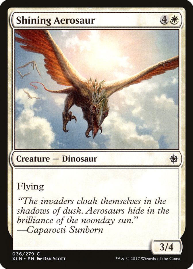 Shining Aerosaur [Ixalan] | Dragon's Lair Comics and Fantasy Houston TX