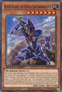 Buster Blader, the Destruction Swordmaster [SBCB-EN182] Common | Dragon's Lair Comics and Fantasy Houston TX