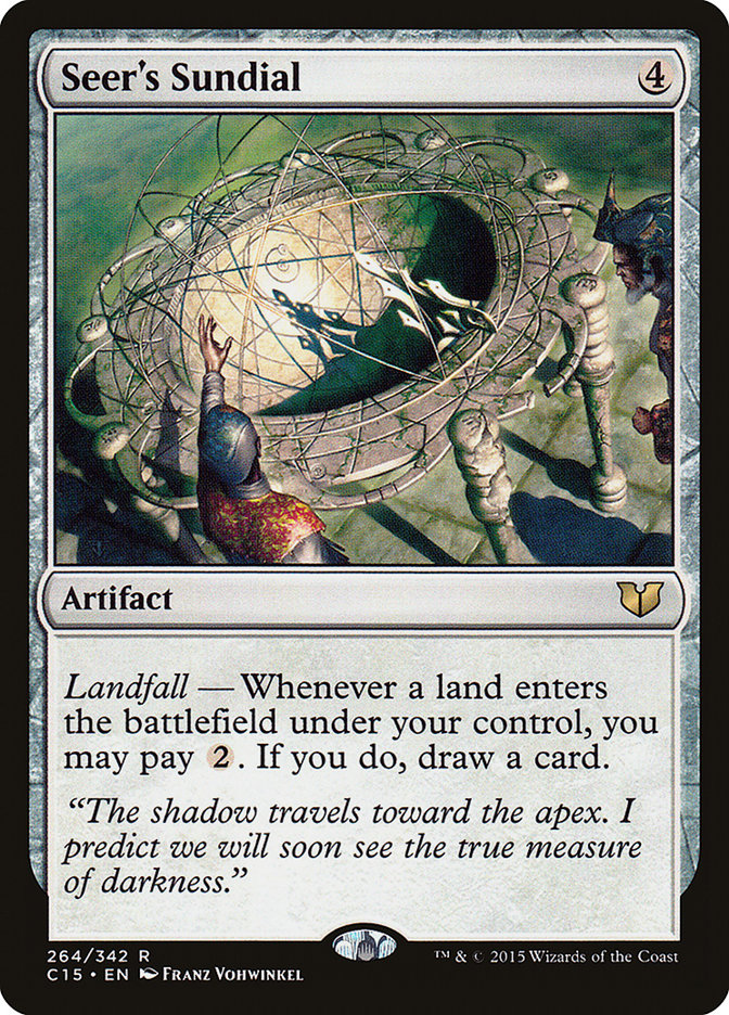 Seer's Sundial [Commander 2015] | Dragon's Lair Comics and Fantasy Houston TX