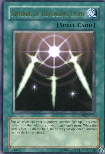 Swords of Revealing Light (Green) [DL09-EN013] Rare | Dragon's Lair Comics and Fantasy Houston TX