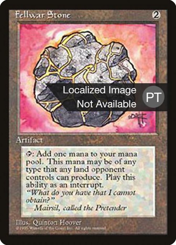 Fellwar Stone [Fourth Edition (Foreign Black Border)] | Dragon's Lair Comics and Fantasy Houston TX