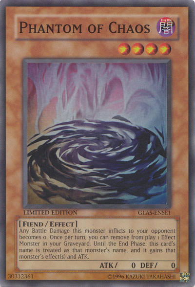 Phantom of Chaos [GLAS-ENSE1] Super Rare | Dragon's Lair Comics and Fantasy Houston TX