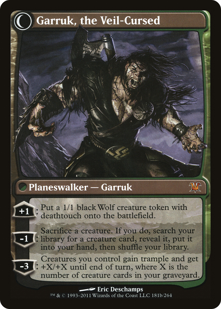 Garruk Relentless // Garruk, the Veil-Cursed [Secret Lair: From Cute to Brute] | Dragon's Lair Comics and Fantasy Houston TX