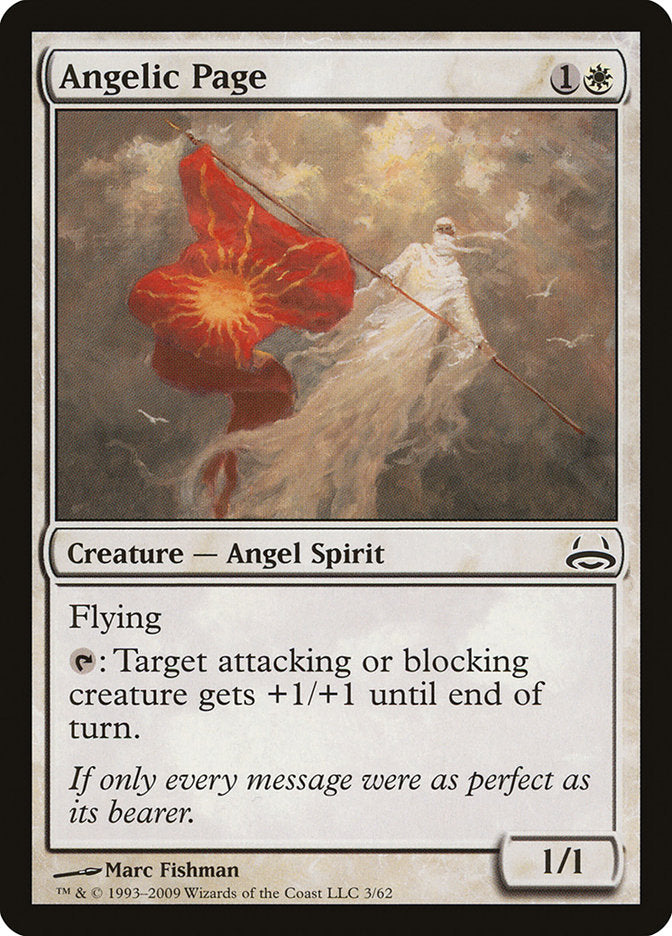 Angelic Page [Duel Decks: Divine vs. Demonic] | Dragon's Lair Comics and Fantasy Houston TX