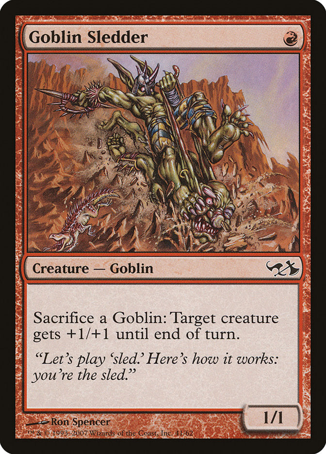 Goblin Sledder [Duel Decks: Elves vs. Goblins] | Dragon's Lair Comics and Fantasy Houston TX