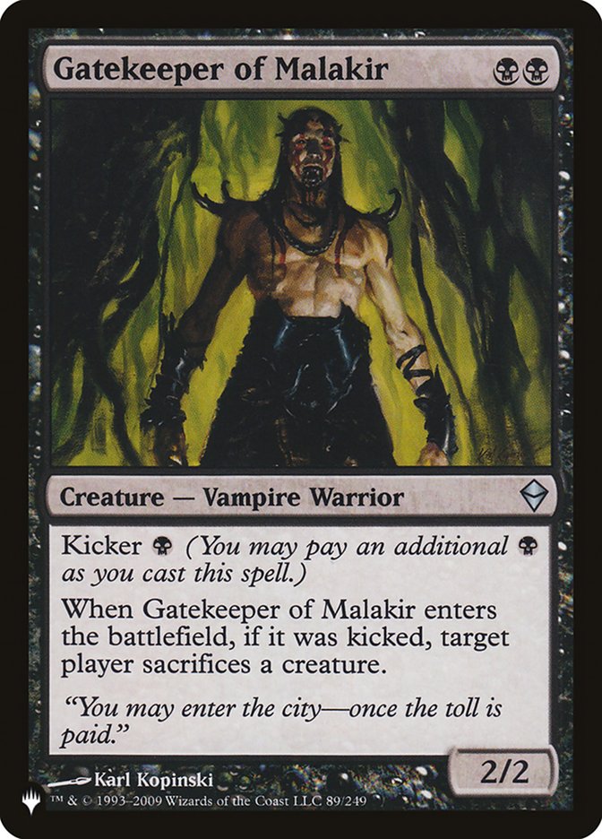 Gatekeeper of Malakir [The List] | Dragon's Lair Comics and Fantasy Houston TX