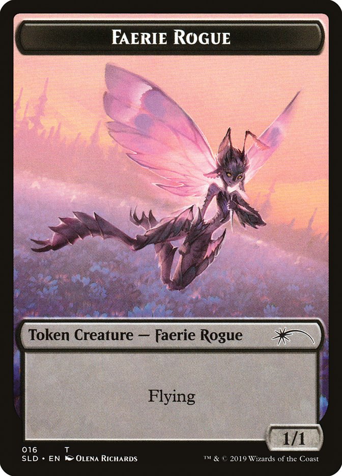 Faerie Rogue Token (016) [Secret Lair Drop Series] | Dragon's Lair Comics and Fantasy Houston TX