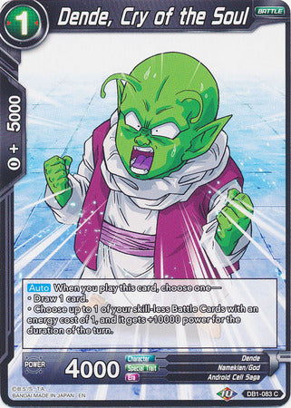 Dende, Cry of the Soul (DB1-083) [Dragon Brawl] | Dragon's Lair Comics and Fantasy Houston TX