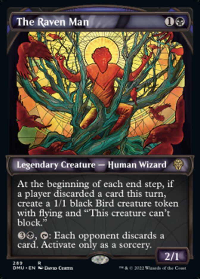 The Raven Man (Showcase) [Dominaria United] | Dragon's Lair Comics and Fantasy Houston TX