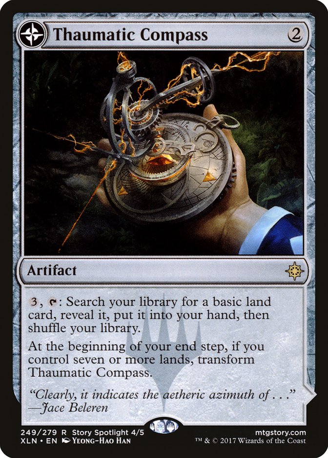 Thaumatic Compass // Spires of Orazca [Ixalan] | Dragon's Lair Comics and Fantasy Houston TX