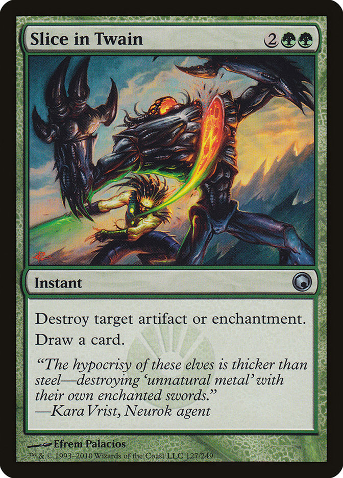 Slice in Twain [Scars of Mirrodin] | Dragon's Lair Comics and Fantasy Houston TX