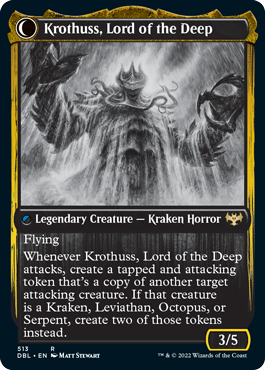 Runo Stromkirk // Krothuss, Lord of the Deep [Innistrad: Double Feature] | Dragon's Lair Comics and Fantasy Houston TX