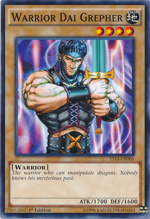 Warrior Dai Grepher [YS14-EN006] Common | Dragon's Lair Comics and Fantasy Houston TX