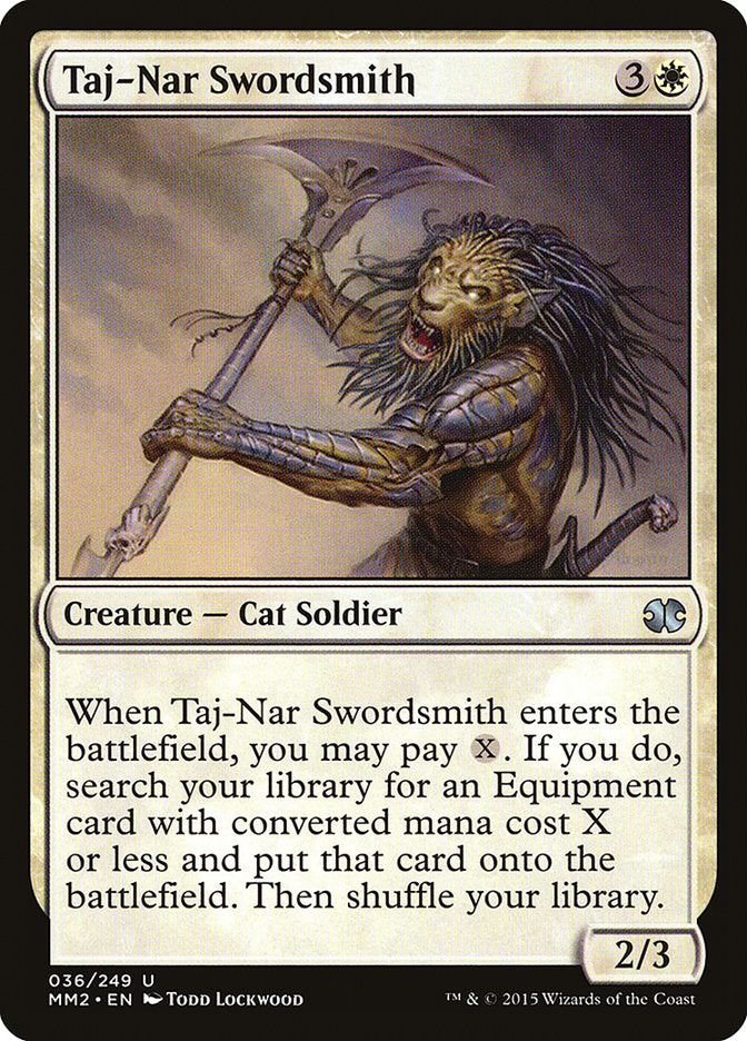 Taj-Nar Swordsmith [Modern Masters 2015] | Dragon's Lair Comics and Fantasy Houston TX