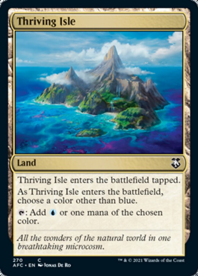 Thriving Isle [Dungeons & Dragons: Adventures in the Forgotten Realms Commander] | Dragon's Lair Comics and Fantasy Houston TX