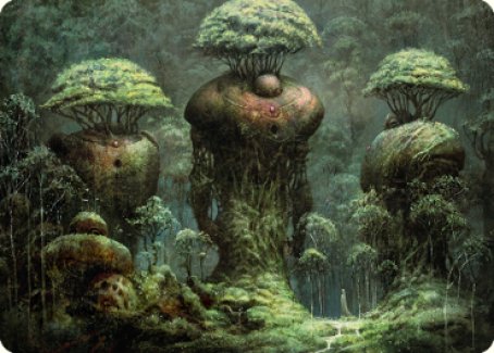 Forest Art Card [Dominaria United Art Series] | Dragon's Lair Comics and Fantasy Houston TX
