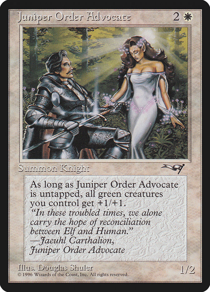 Juniper Order Advocate [Alliances] | Dragon's Lair Comics and Fantasy Houston TX