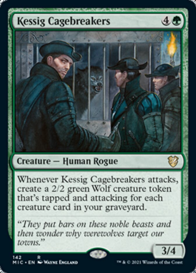 Kessig Cagebreakers [Innistrad: Midnight Hunt Commander] | Dragon's Lair Comics and Fantasy Houston TX