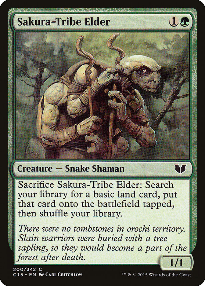 Sakura-Tribe Elder [Commander 2015] | Dragon's Lair Comics and Fantasy Houston TX