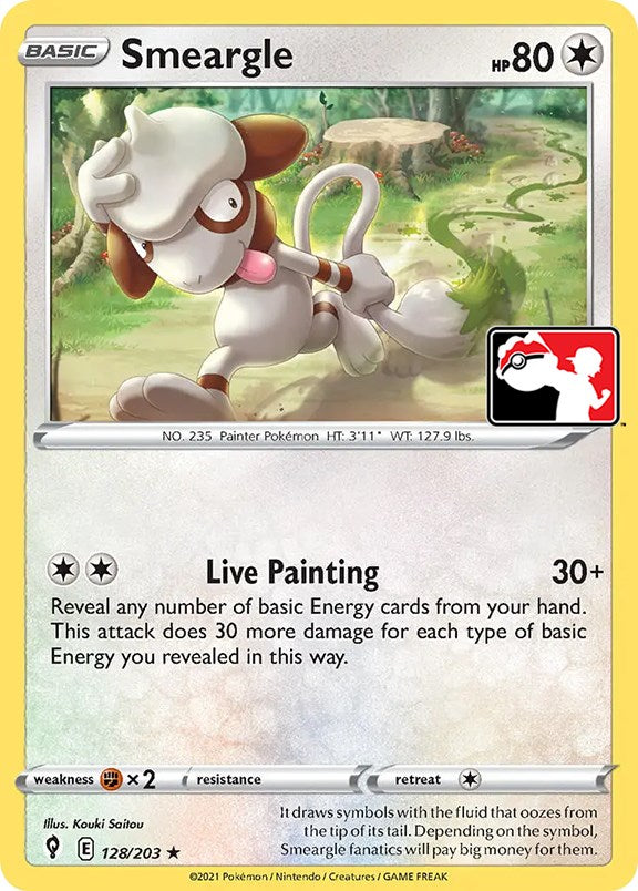 Smeargle (128/203) [Prize Pack Series One] | Dragon's Lair Comics and Fantasy Houston TX