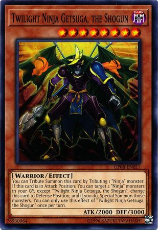 Twilight Ninja Getsuga, the Shogun [OP08-EN017] Common | Dragon's Lair Comics and Fantasy Houston TX