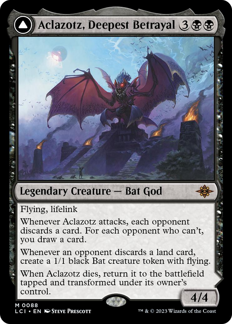 Aclazotz, Deepest Betrayal // Temple of the Dead [The Lost Caverns of Ixalan] | Dragon's Lair Comics and Fantasy Houston TX