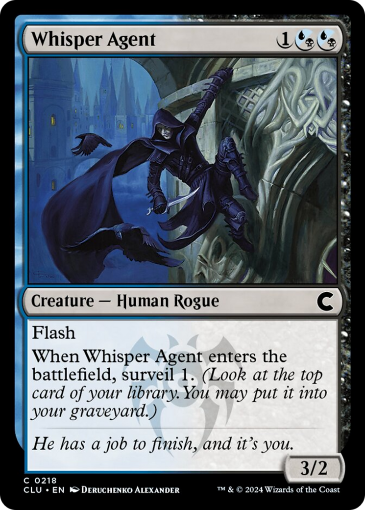 Whisper Agent [Ravnica: Clue Edition] | Dragon's Lair Comics and Fantasy Houston TX
