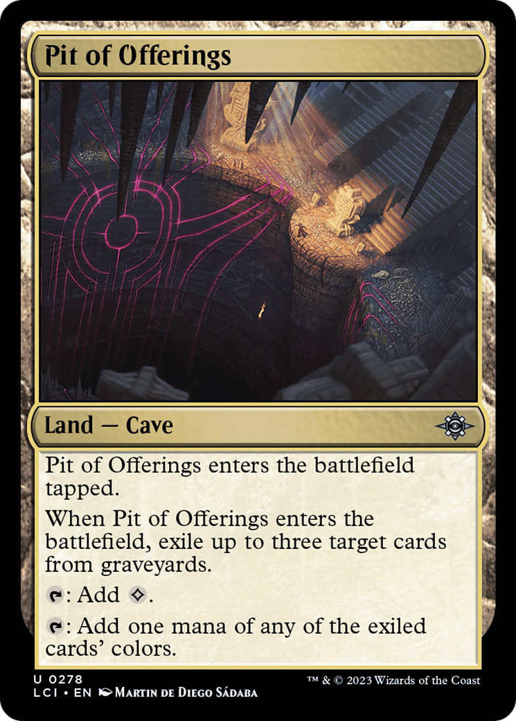 Pit of Offerings [The Lost Caverns of Ixalan] | Dragon's Lair Comics and Fantasy Houston TX