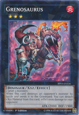 Grenosaurus [BP03-EN116] Shatterfoil Rare | Dragon's Lair Comics and Fantasy Houston TX