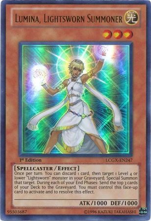 Lumina, Lightsworn Summoner [LCGX-EN247] Ultra Rare | Dragon's Lair Comics and Fantasy Houston TX