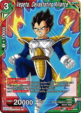 Vegeta, Devastating Alliance (BT14-144) [Cross Spirits] | Dragon's Lair Comics and Fantasy Houston TX