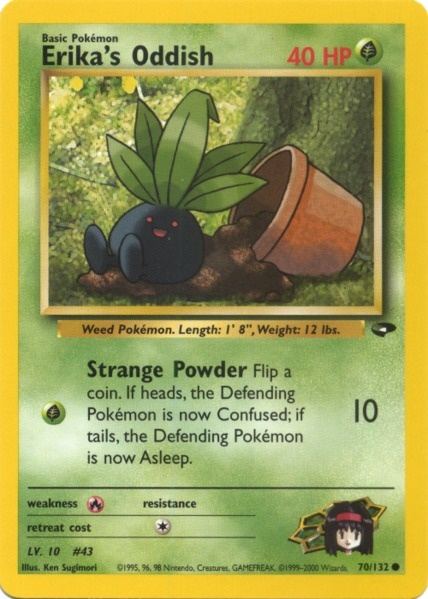 Erika's Oddish (70/132) [Gym Challenge Unlimited] | Dragon's Lair Comics and Fantasy Houston TX