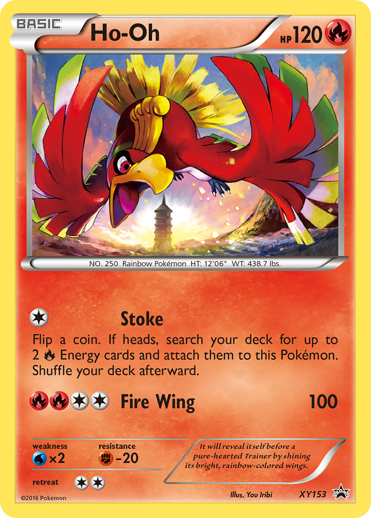 Ho-Oh (XY153) [XY: Black Star Promos] | Dragon's Lair Comics and Fantasy Houston TX