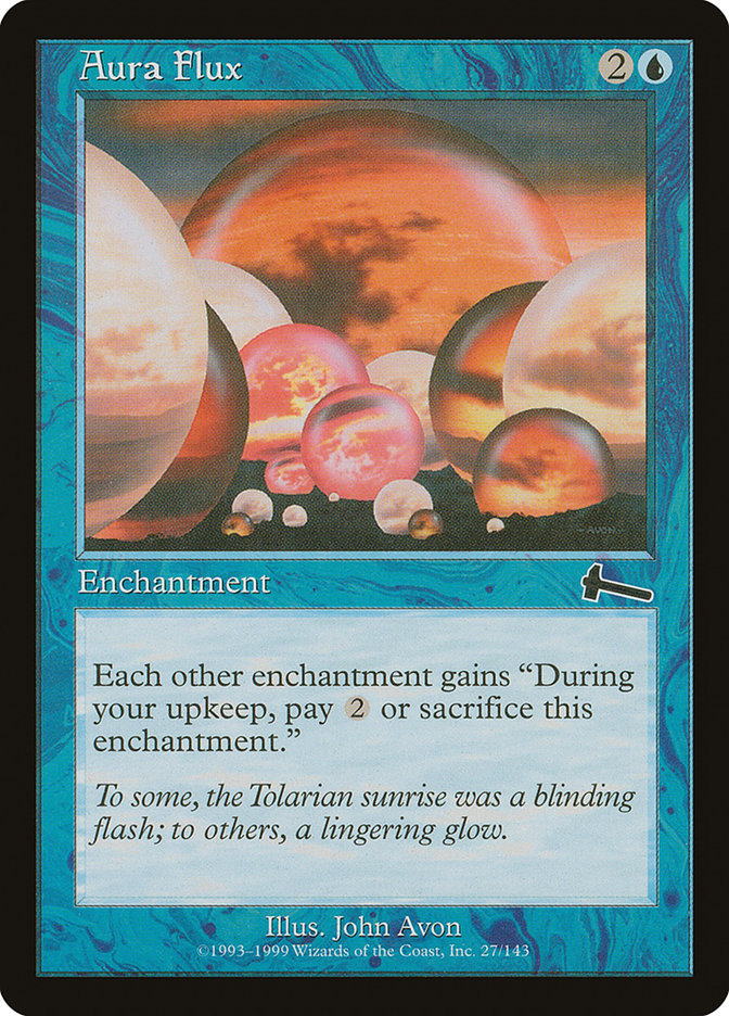 Aura Flux [Urza's Legacy] | Dragon's Lair Comics and Fantasy Houston TX