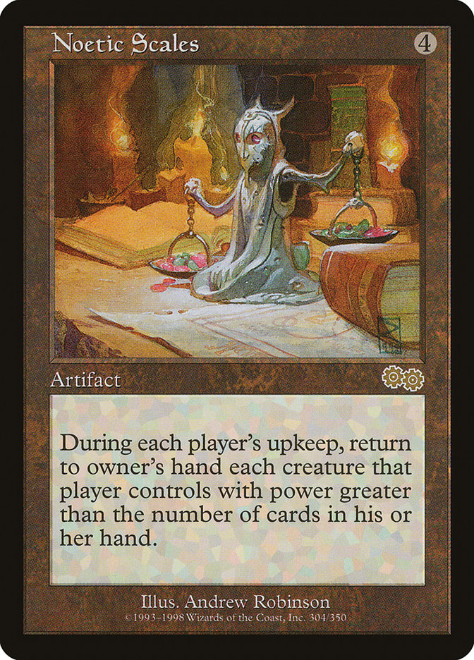 Noetic Scales [Urza's Saga] | Dragon's Lair Comics and Fantasy Houston TX