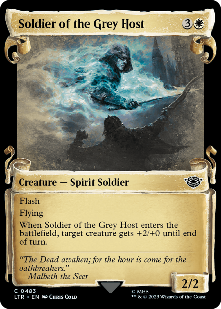 Soldier of the Grey Host [The Lord of the Rings: Tales of Middle-Earth Showcase Scrolls] | Dragon's Lair Comics and Fantasy Houston TX