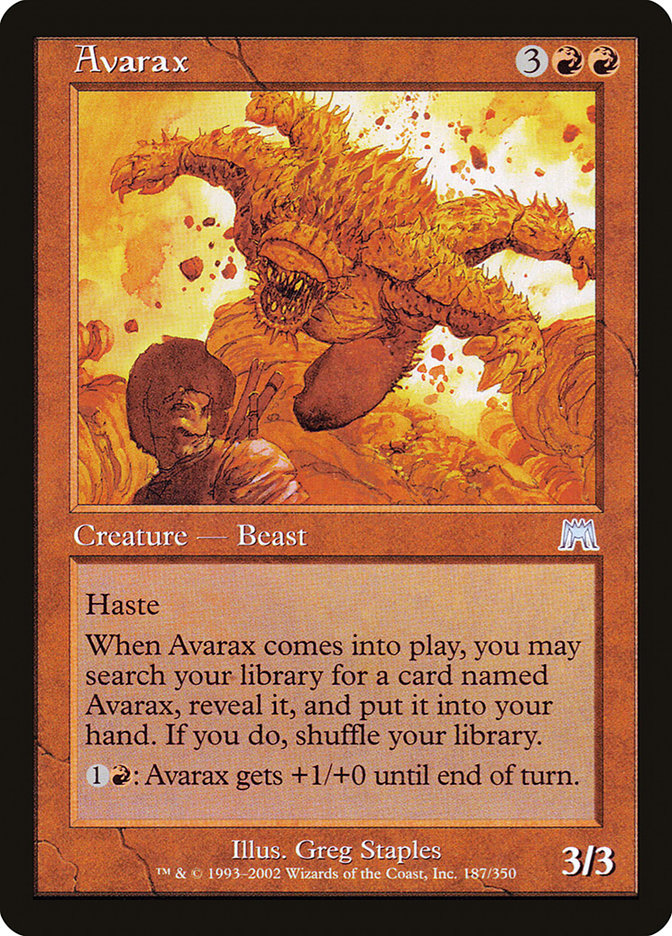 Avarax [Onslaught] | Dragon's Lair Comics and Fantasy Houston TX